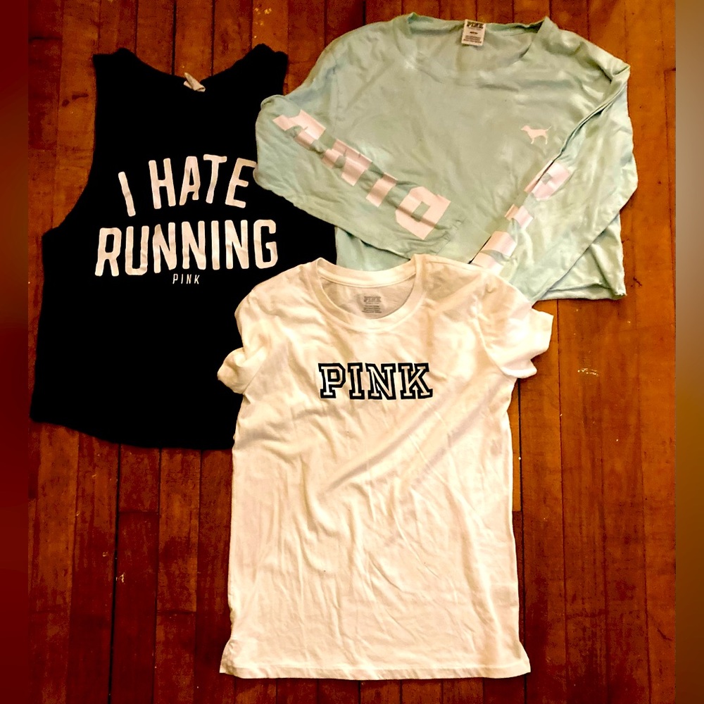 All Victorias Secret PINK brand.